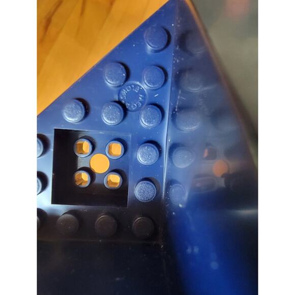 Vintage Mega Bloks Space Ship Station Dome Lot Of 3 Pieces One W/stickers - Picture 8 of 9